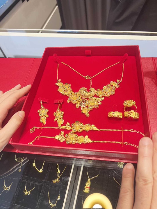 結婚金飾套組-台中晶樣金飾